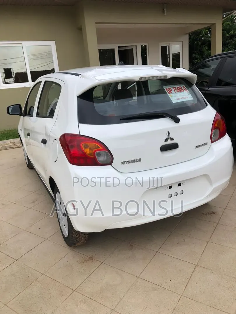 Mitsubishi Mirage DE 4dr Hatchback (1.2L 3cyl CVT) 2015 White