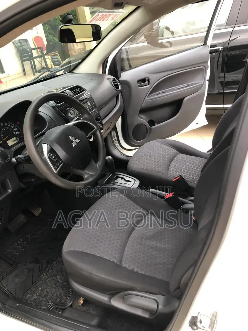 Mitsubishi Mirage DE 4dr Hatchback (1.2L 3cyl CVT) 2015 White