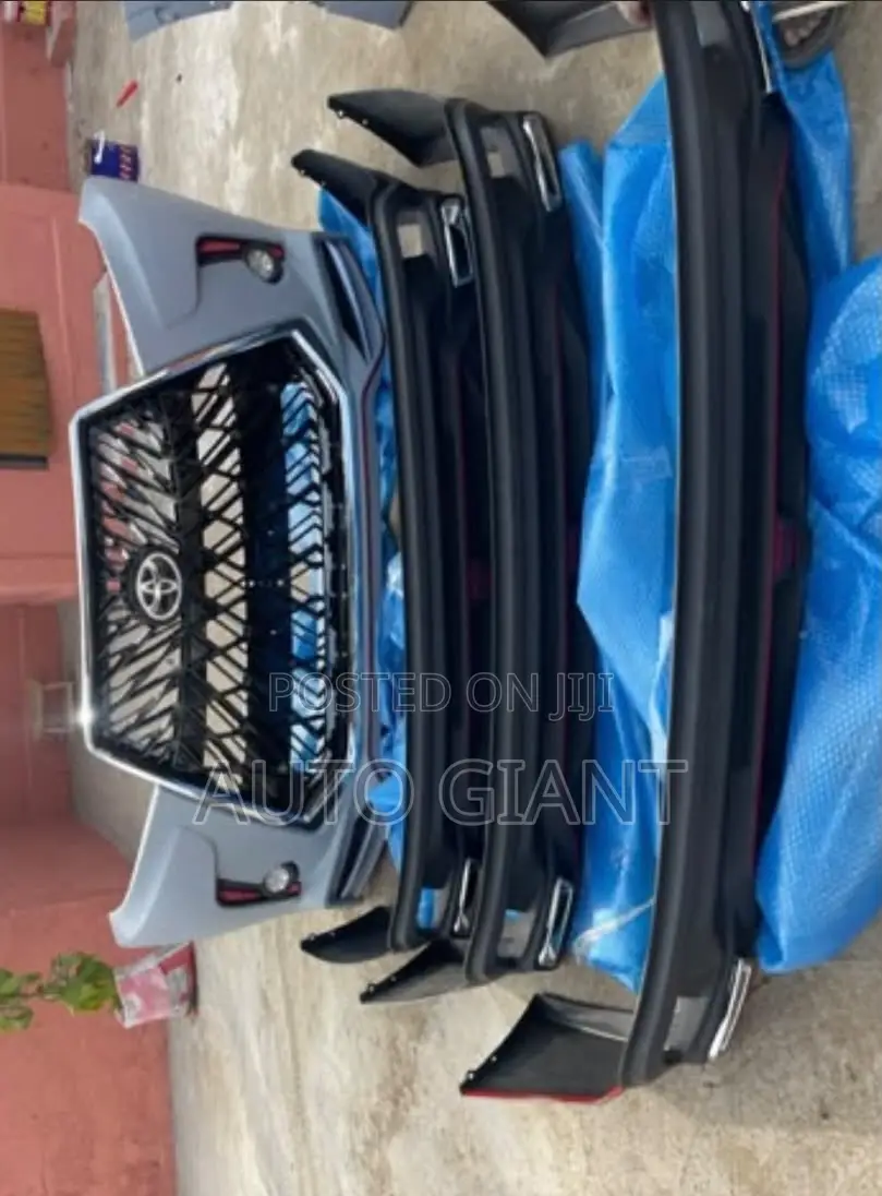 Highlander 2017-2019 Spec Front and Back Complete Bumper.