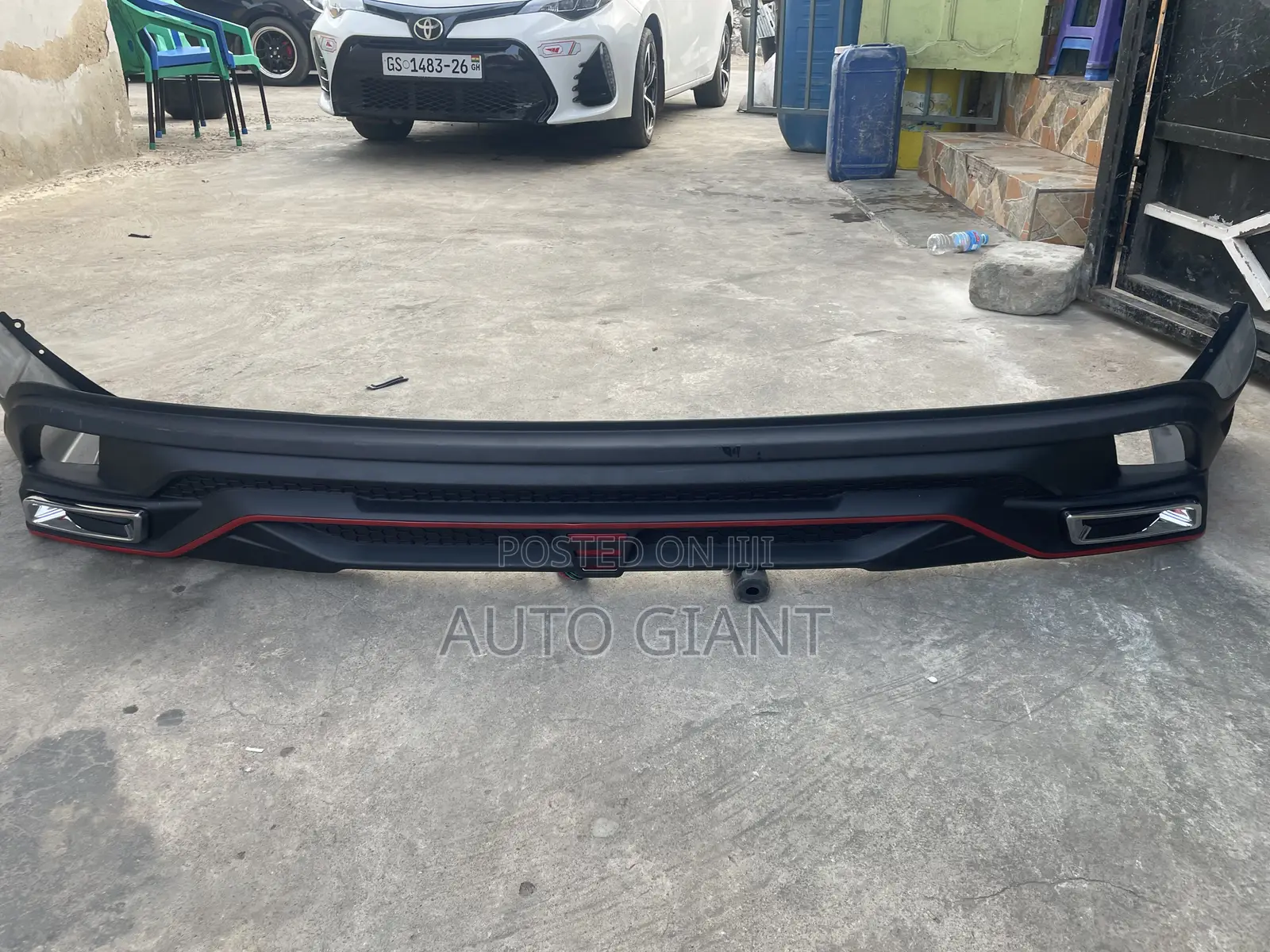 Highlander 2017-2019 Spec Front and Back Complete Bumper.