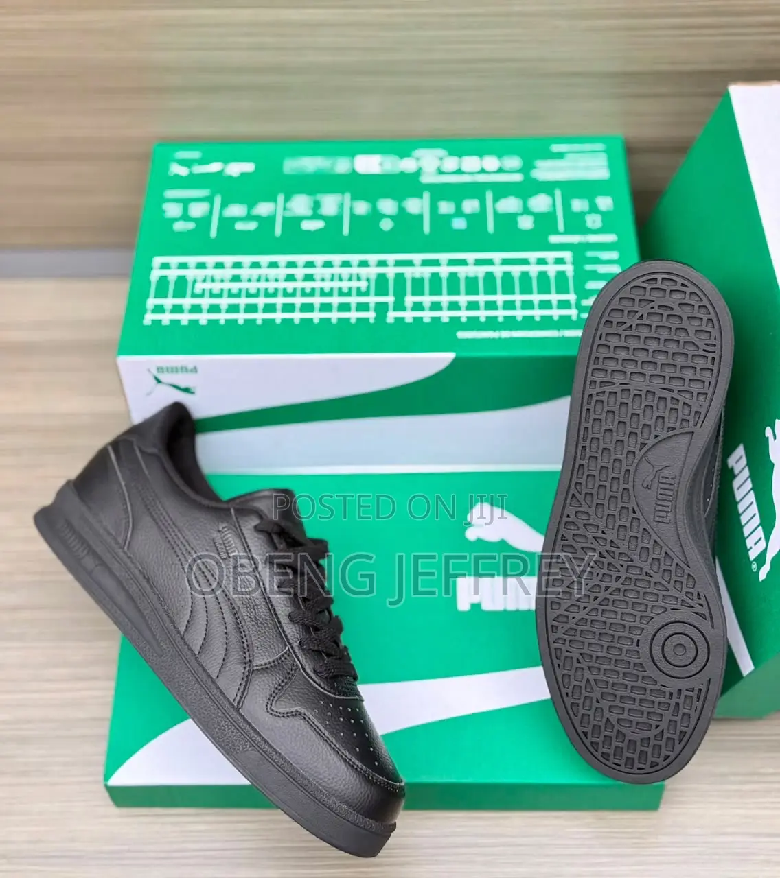 Original Puma Indoor All Black