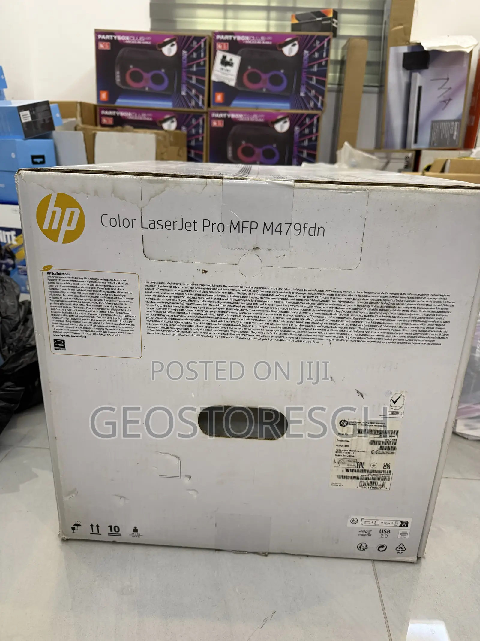 HP LaserJet Pro M479FDN Print, Scan, Copy, Duplex Coloured Printer