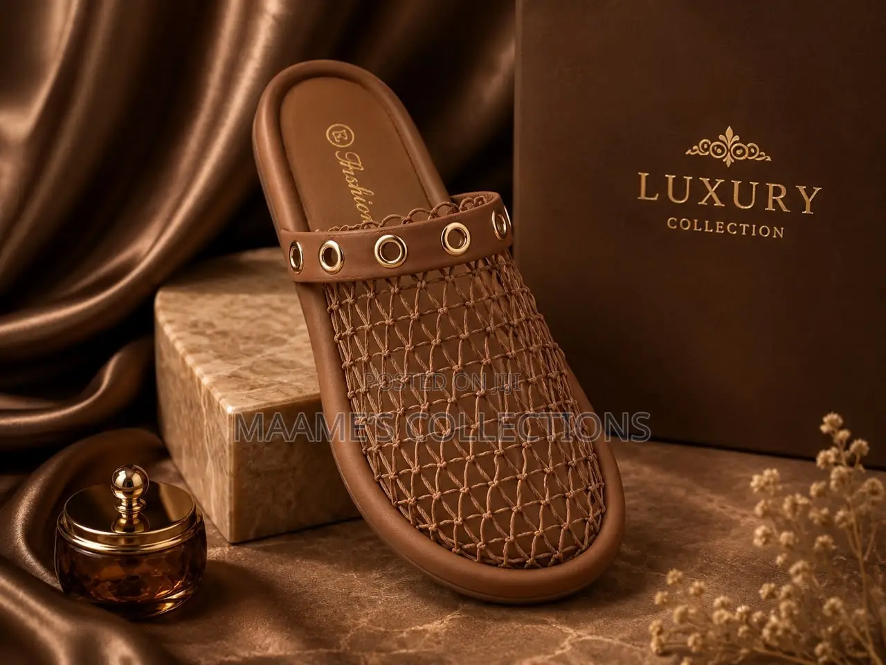 Luxury Women’s Mesh Comfort Slip-on Sandals/Fashion Casual Flat Slides