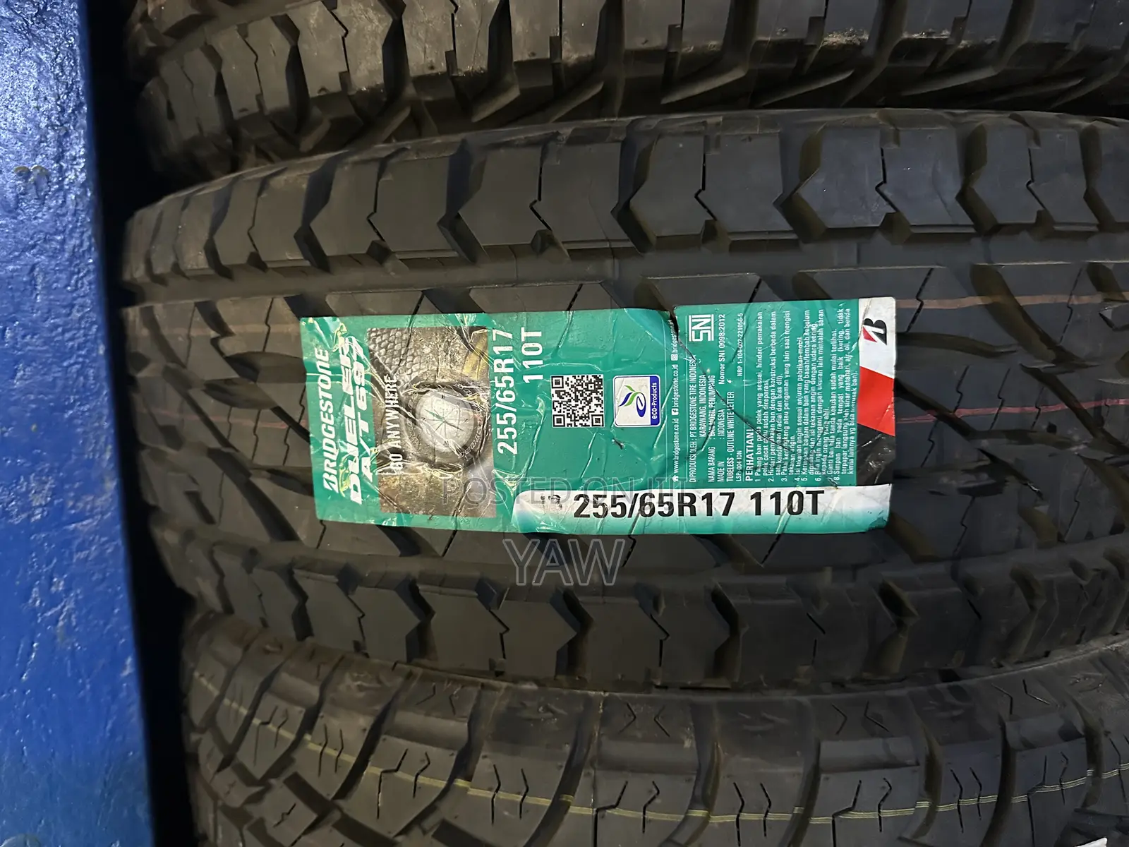 255/65r17 Bridgestone