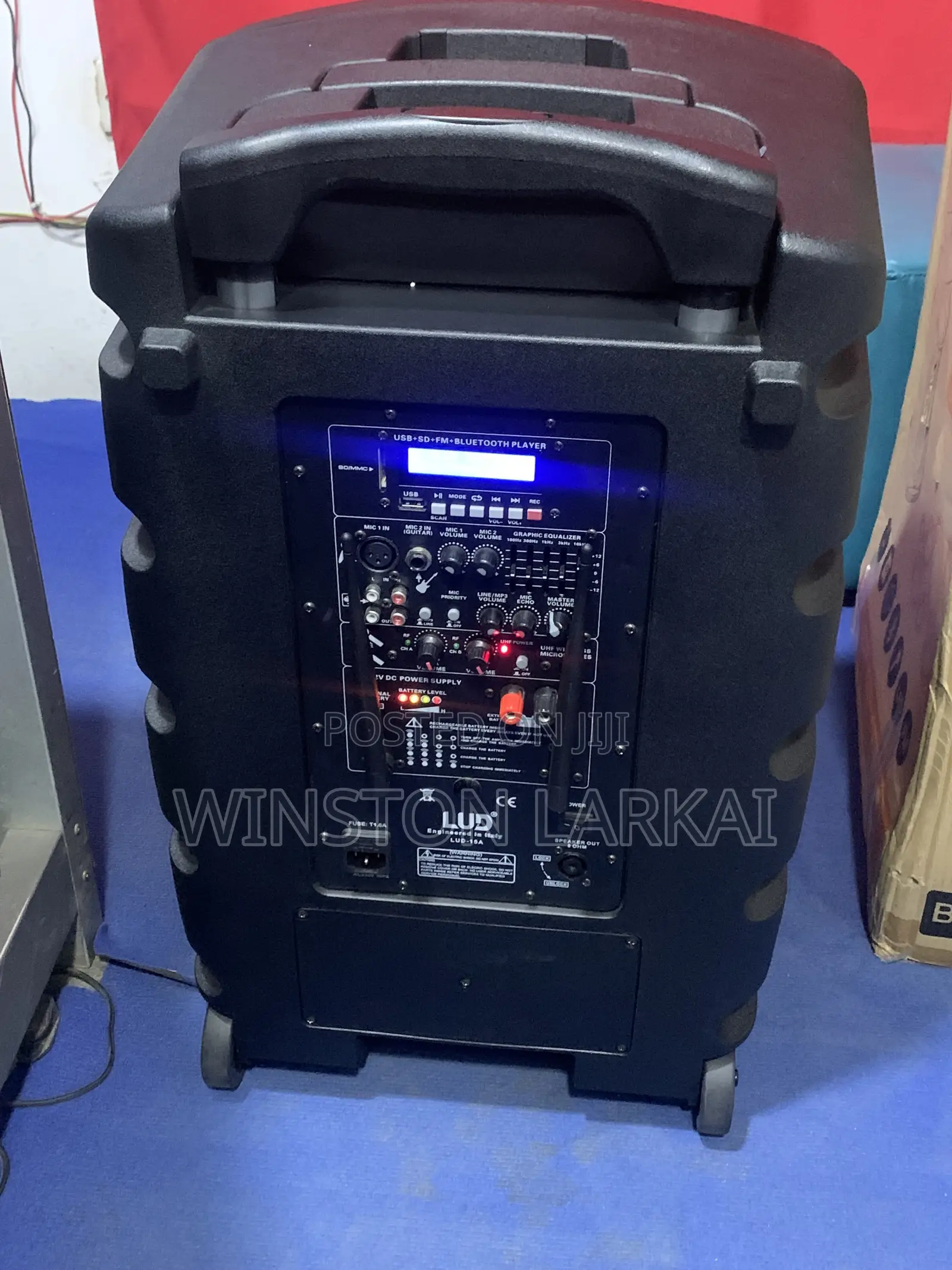 Lud Pa Speaker, 1600 Watts