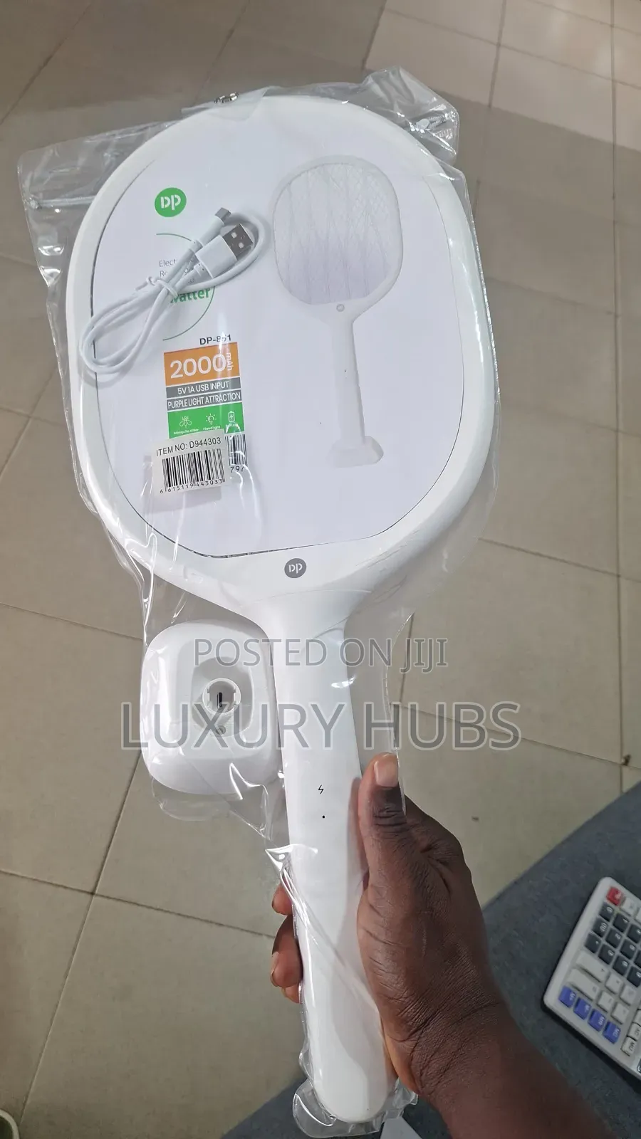 Solar Rechargeable Mosquitoes / Insects Killer (Portabl)