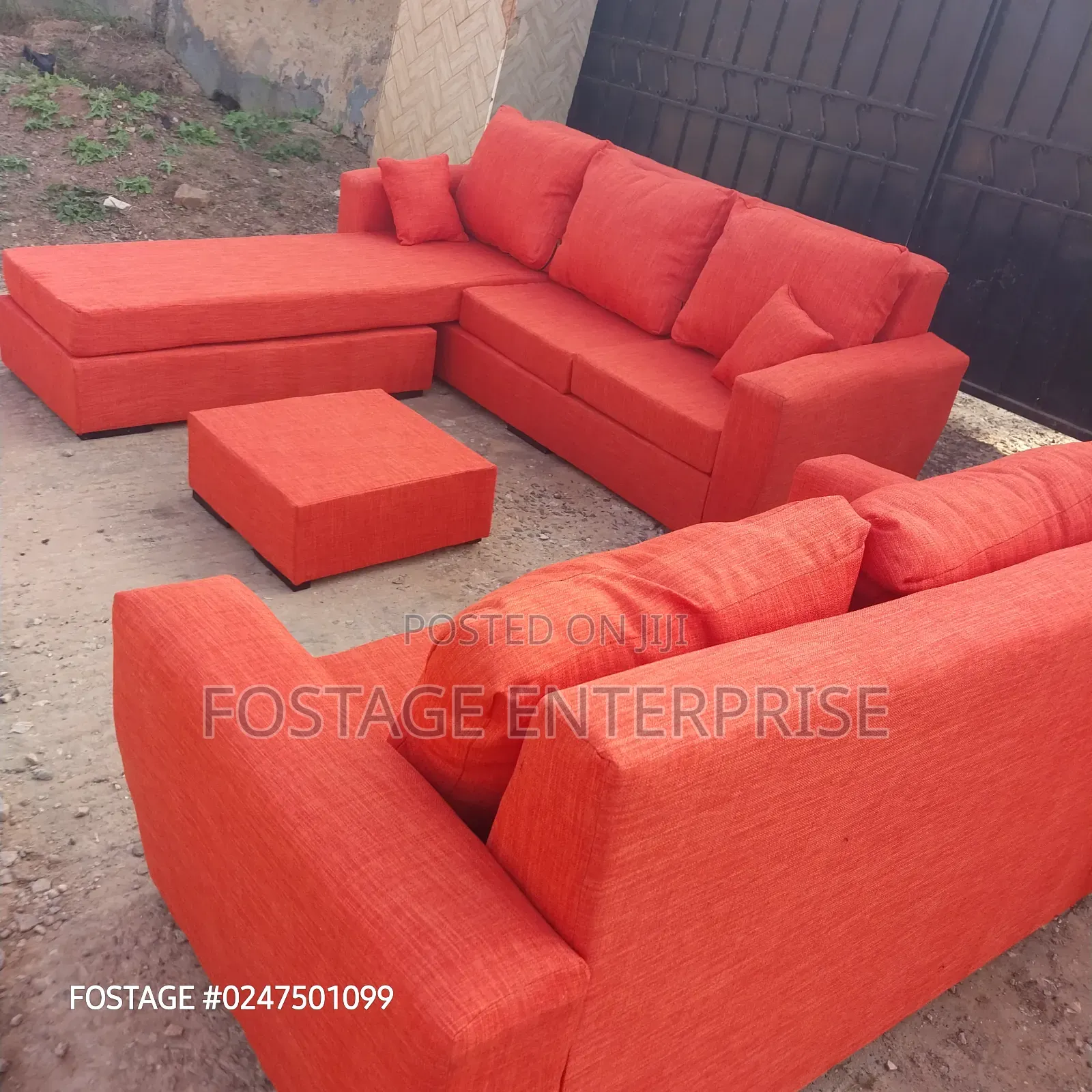 Brand New Standard Quality 7 Setaer L Shape Sofa With Centre Table
