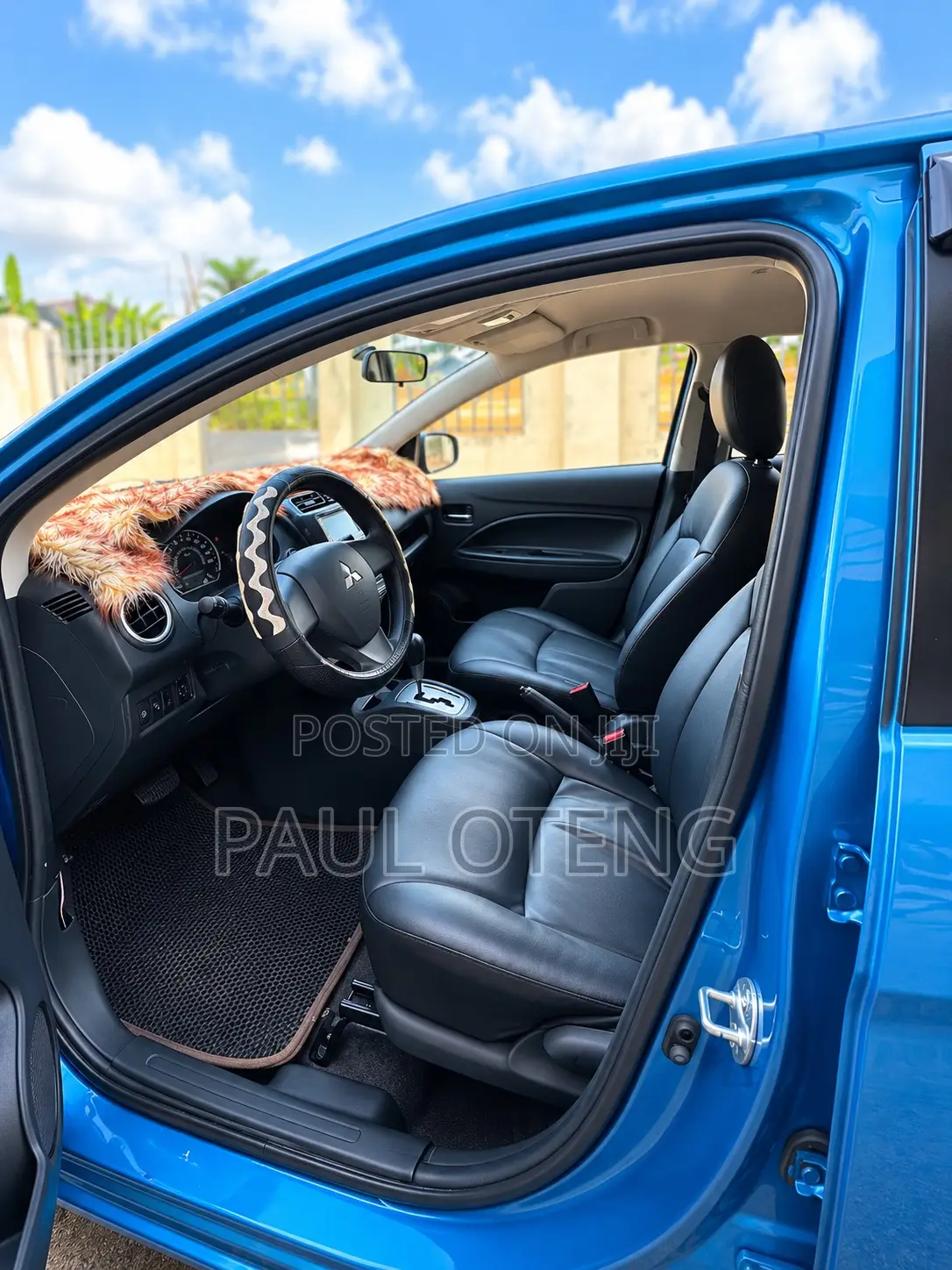 Mitsubishi Mirage 2012 Blue