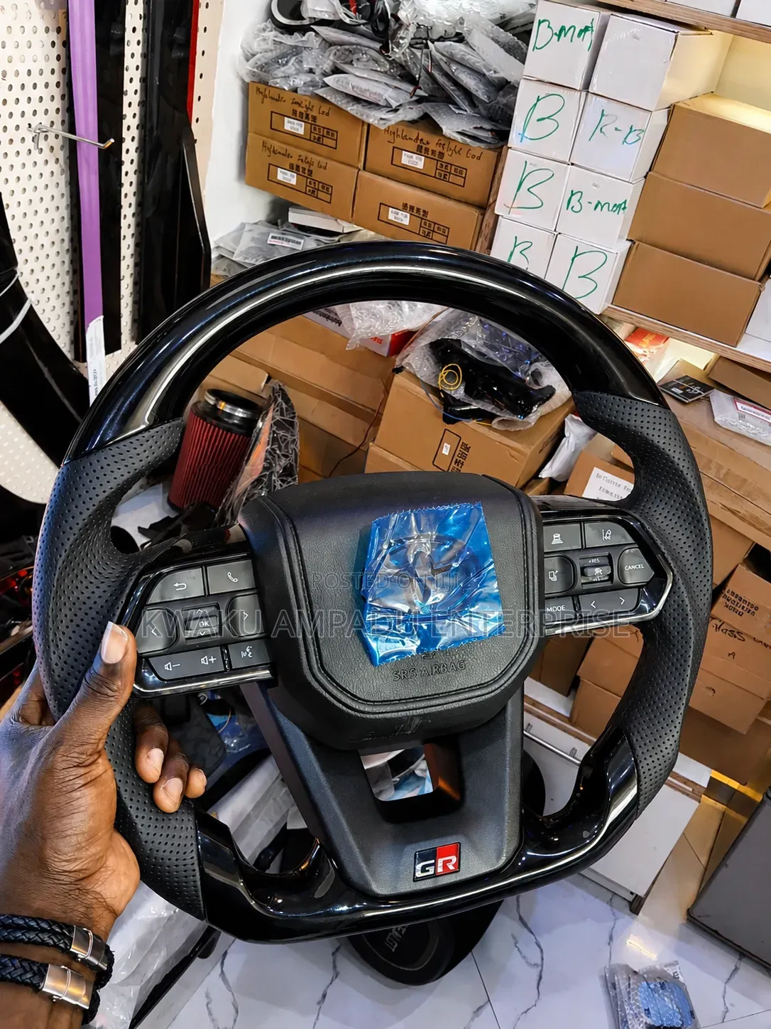 ‎Toyota Gr Sport Steering Wheel