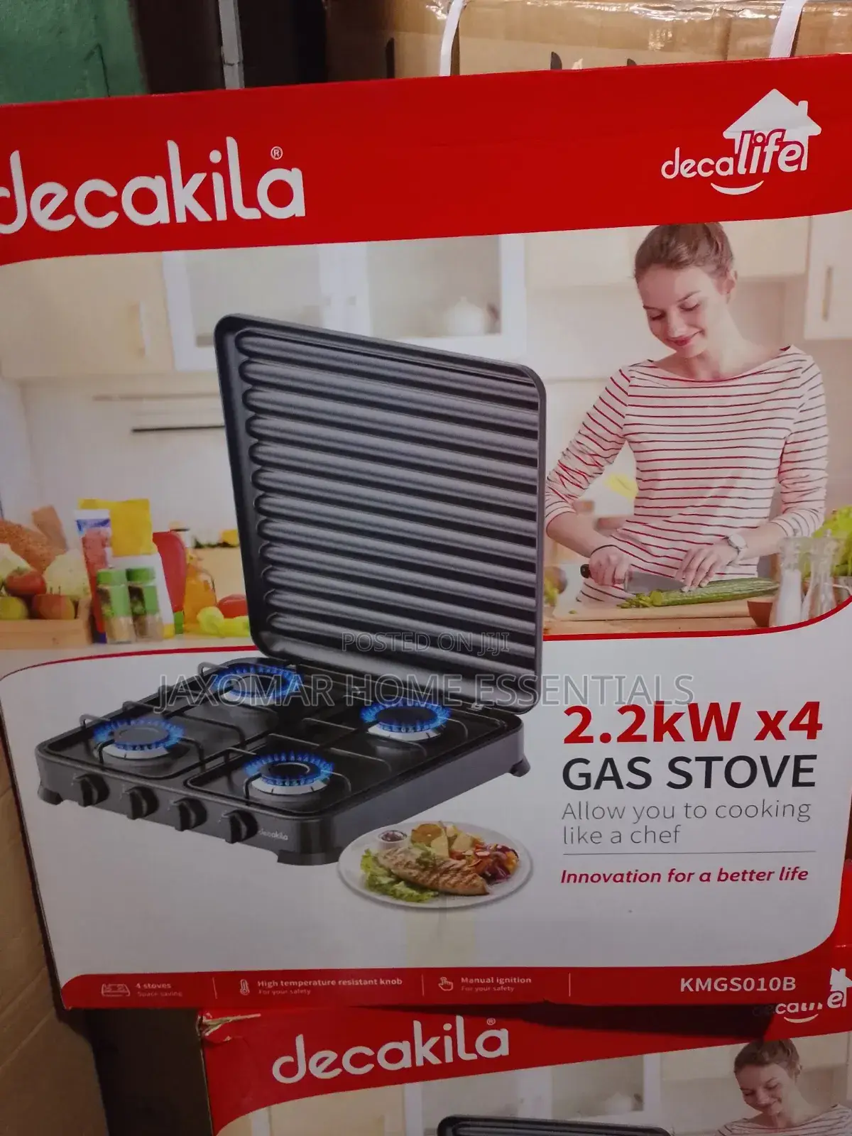 Decakila 4 - Burner Gas Stove
