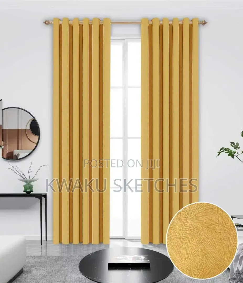Modern Home Choose 2 Piecies Sunblock Curtains