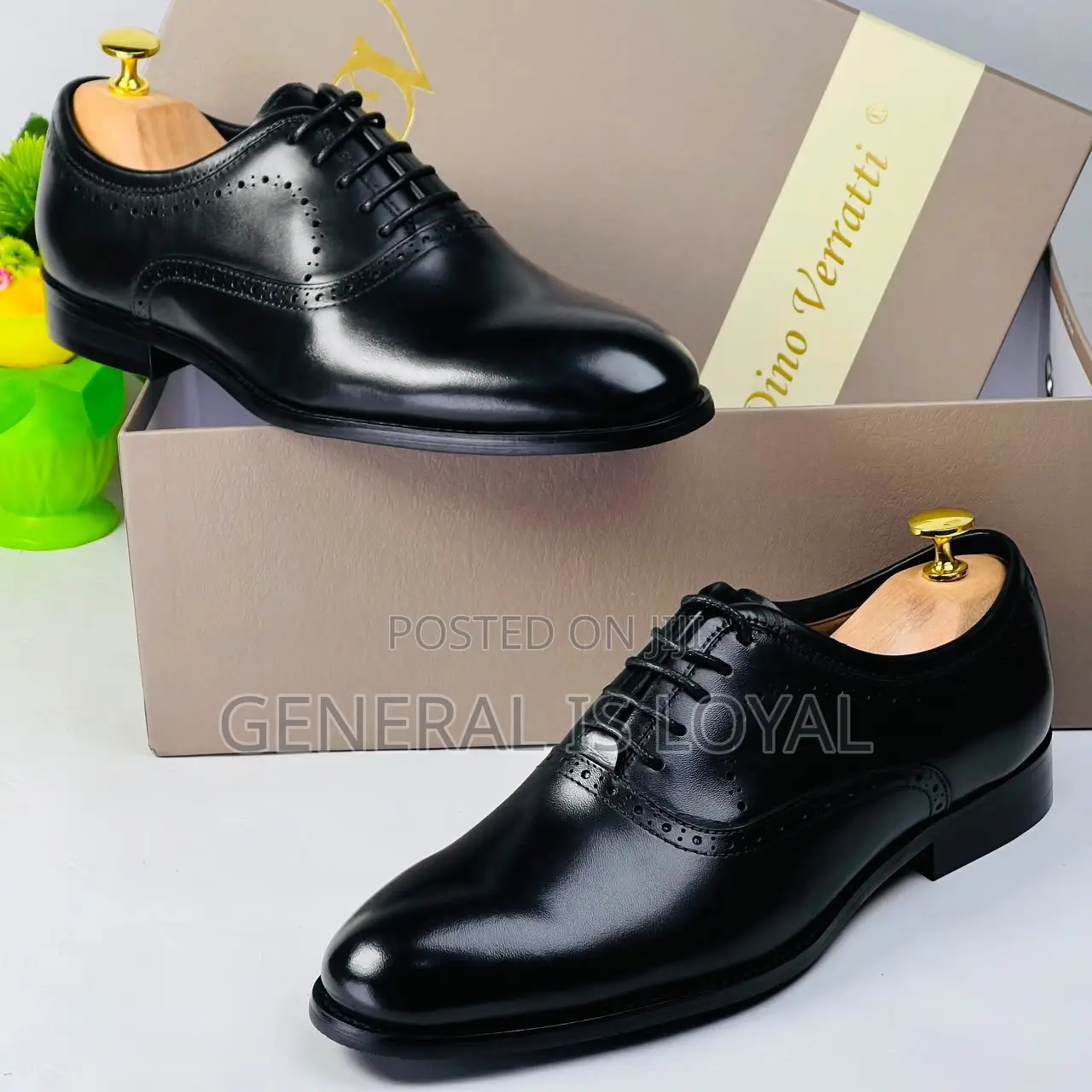 Dino Verratti Black Lace Men’s Shoe