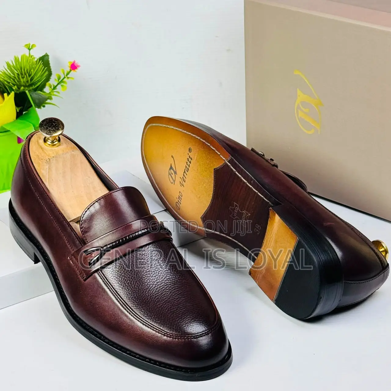 Dino Verratti Coffee Classic Men’s Loafer Shoe