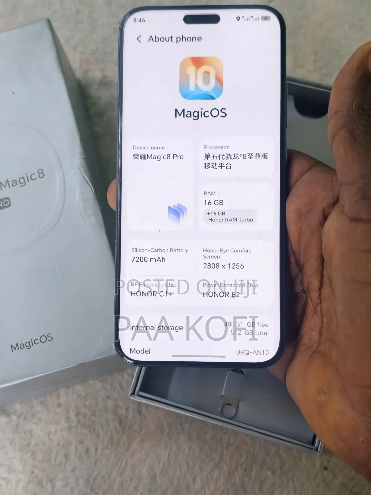 Honor Magic8 Pro 512 GB Gray