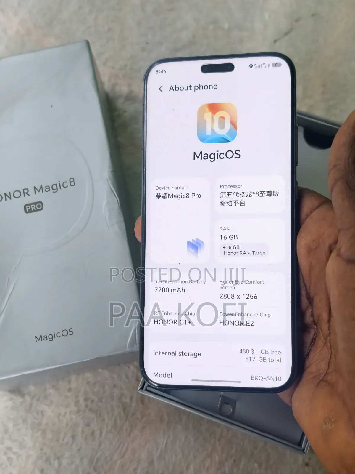 Honor Magic8 Pro 512 GB Gray