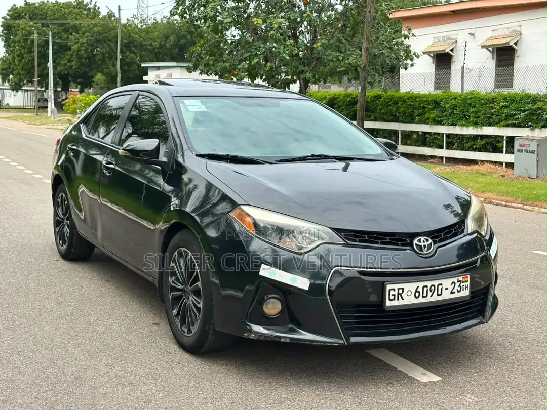 Toyota Corolla S 4dr Sedan (1.8L 4cyl CVT) 2016 Black