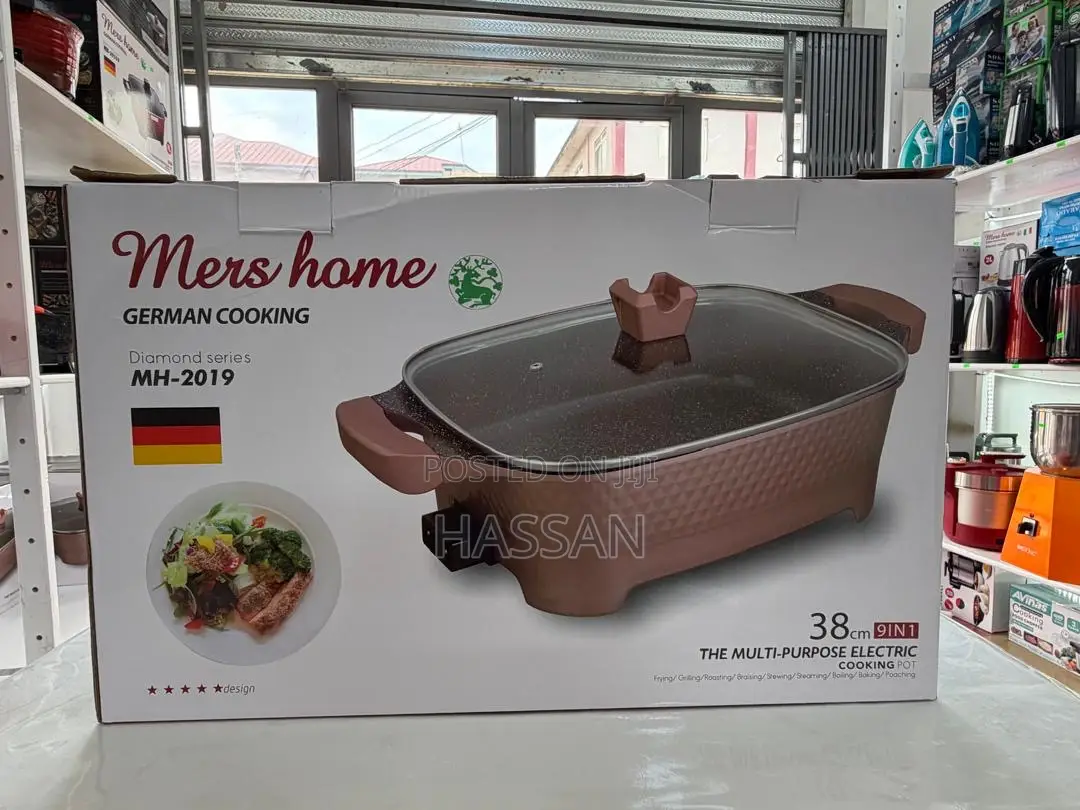 German Cooking Electric Pot 38cm/12l
