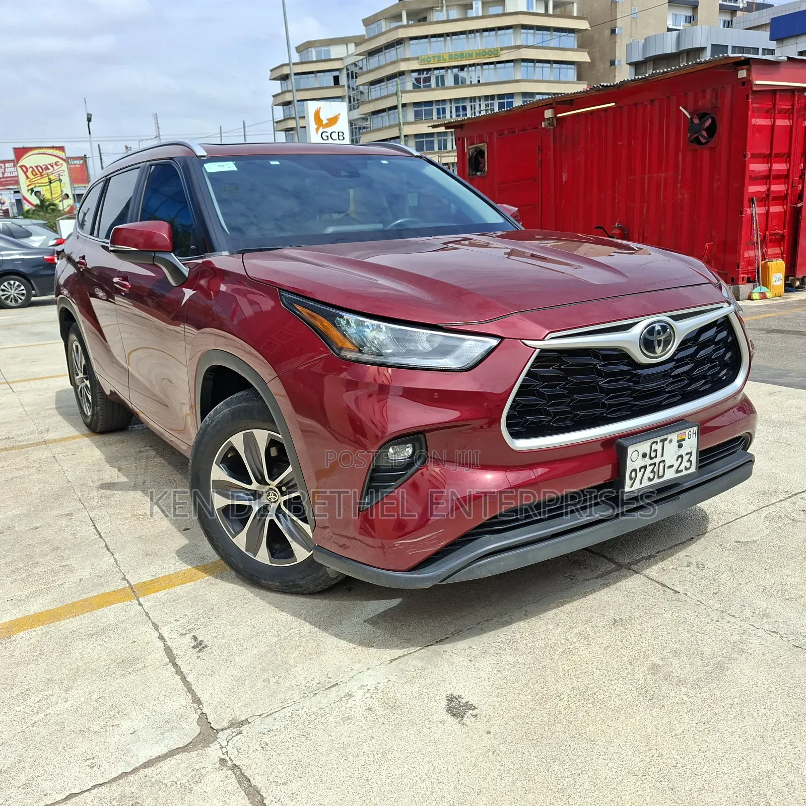 Toyota Highlander 2023 Red