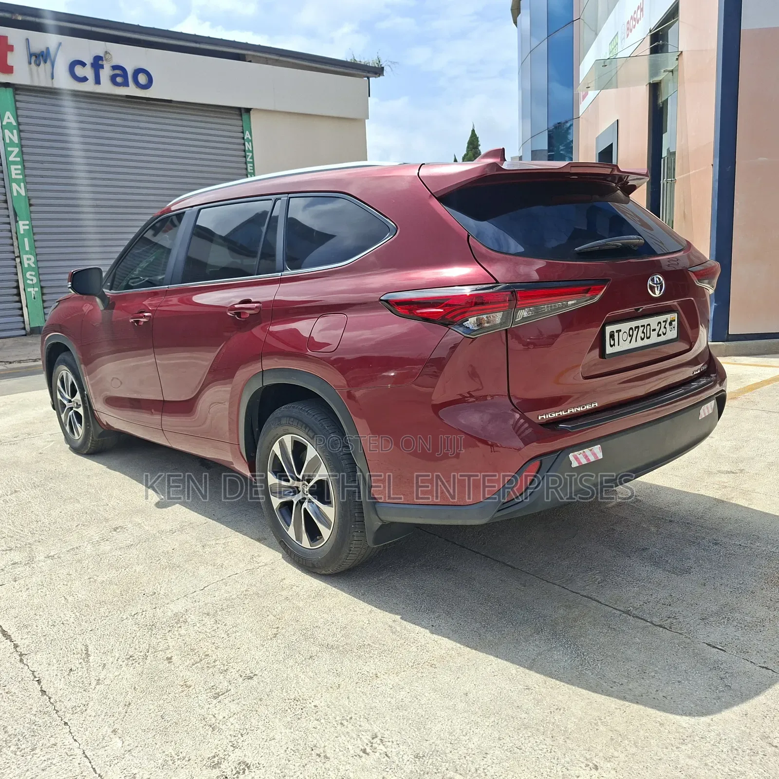 Toyota Highlander 2023 Red