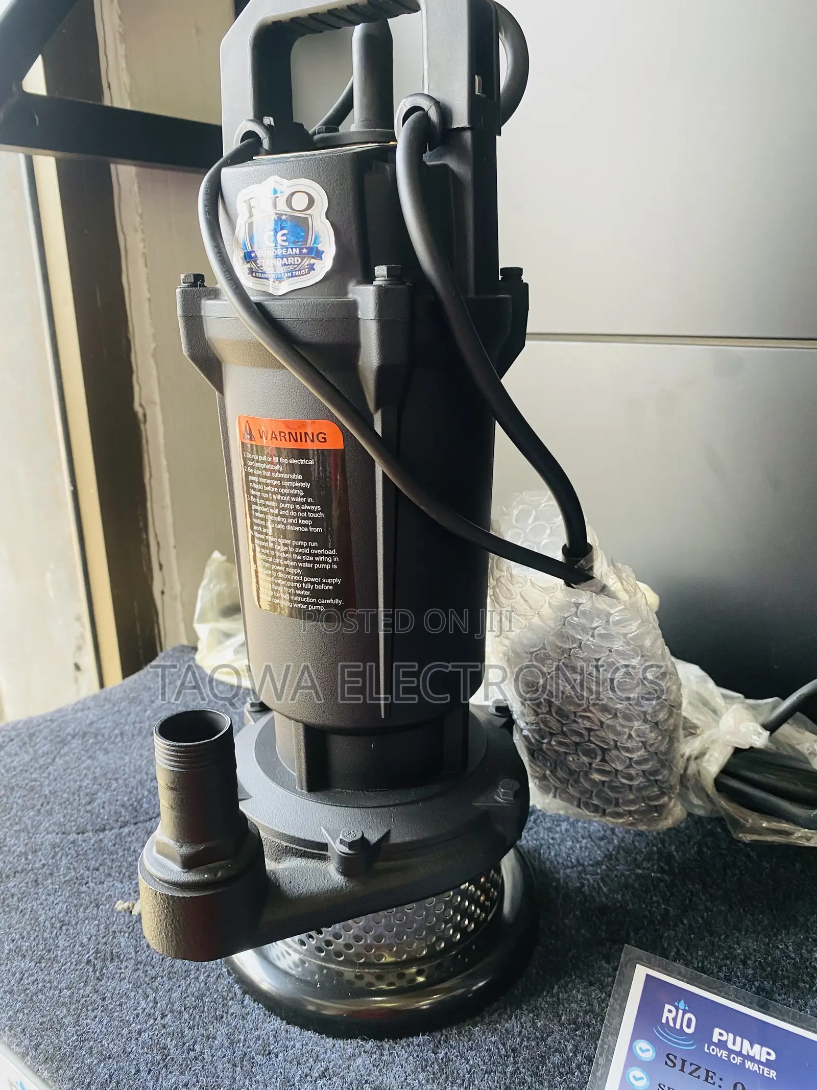 Cool Price Rio 0.5hp Sewage Submersible Pump