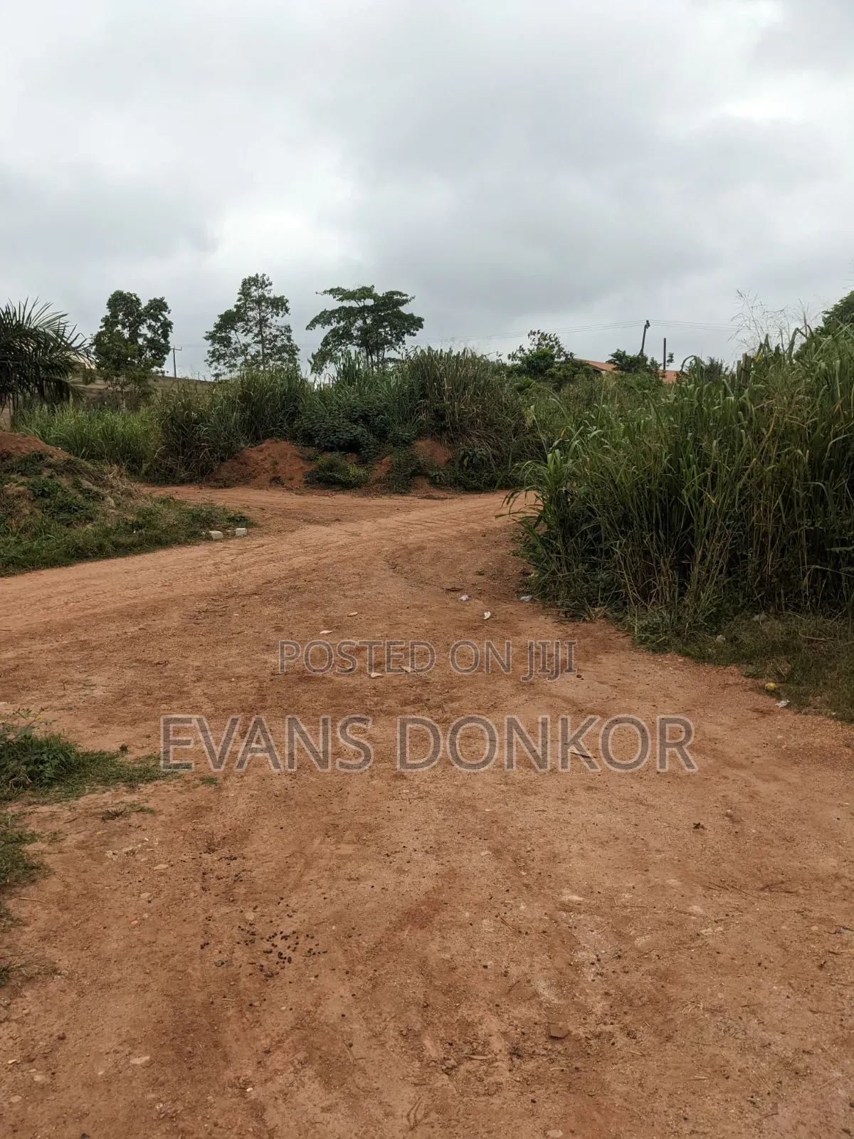 Plot of Land for Sale at Jachie Pramso Off Lake Bosomtwe Road Kumasi