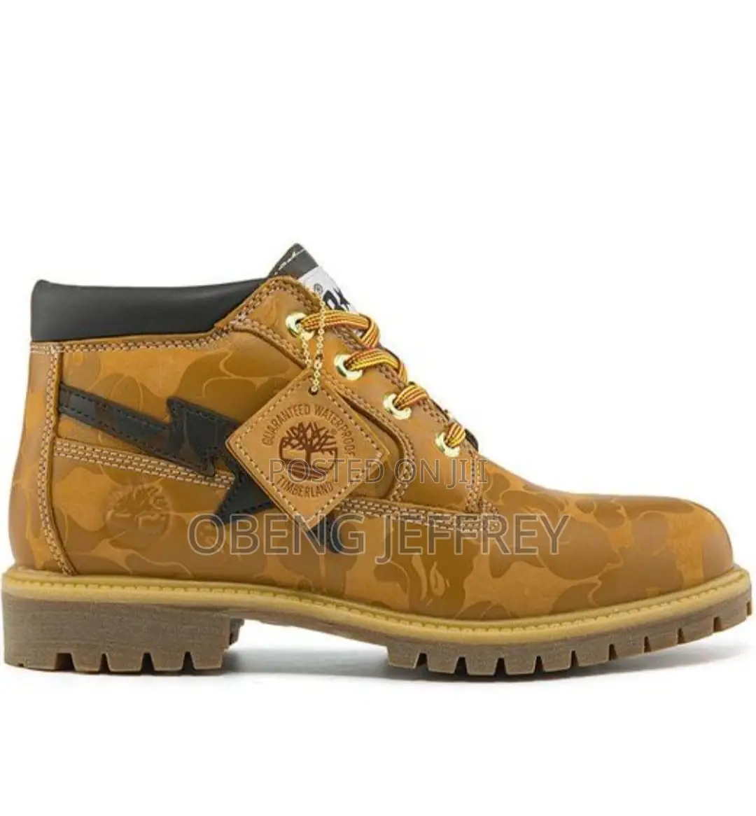 Original Timberland Bape Chukker Boots