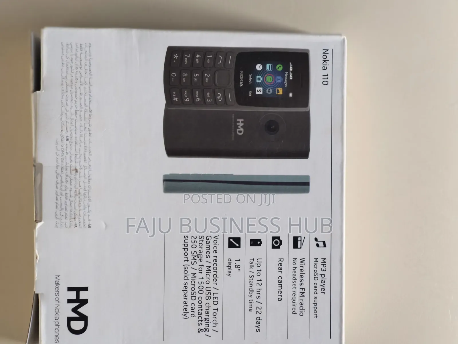 New HMD 110 Black