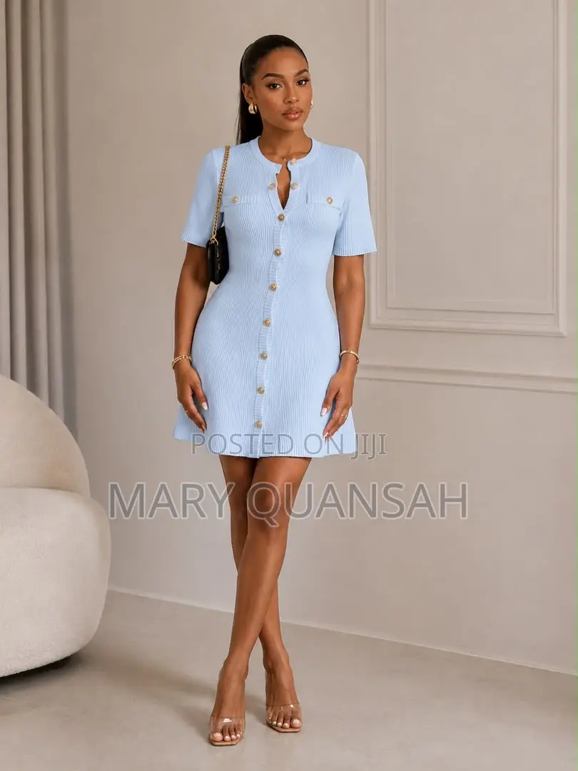 Short Blue Dress