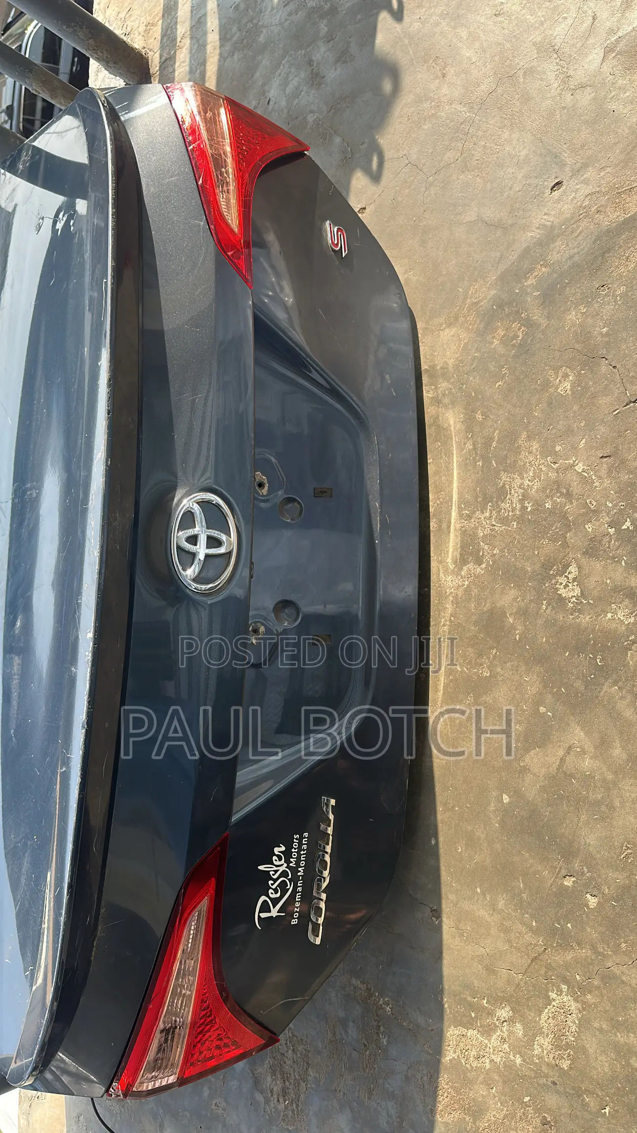 2017 Toyota Corolla Boot/Trunk With Spoiler