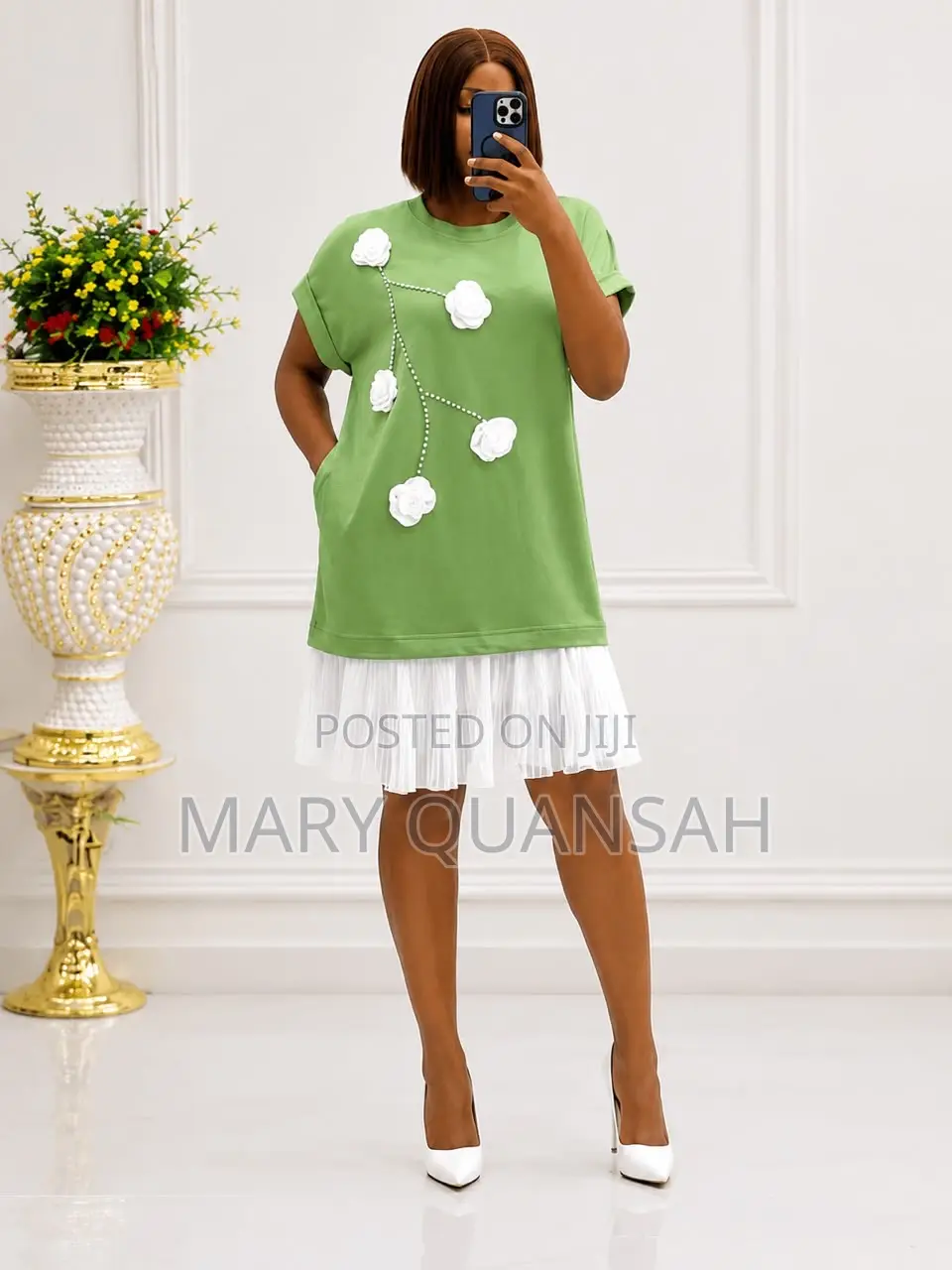 Green Dress Available