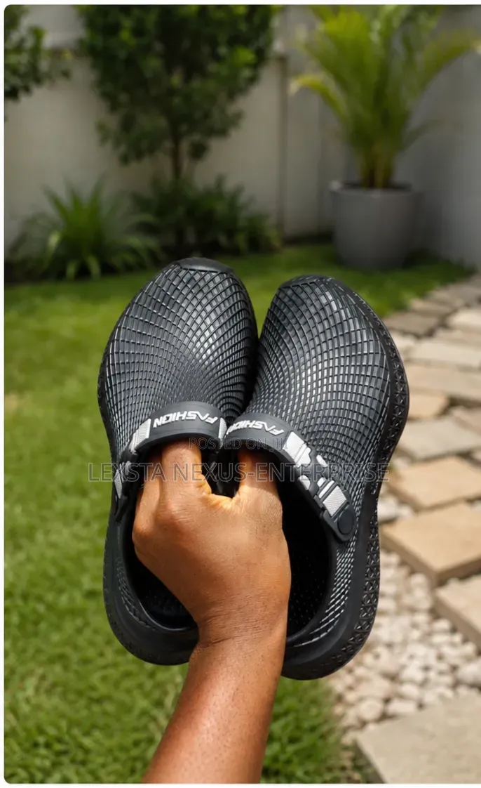Comfortable Black Crocs