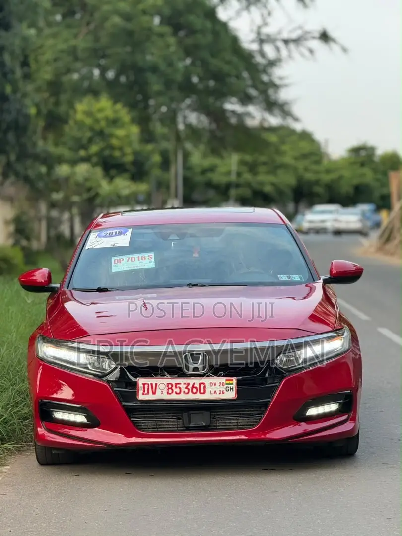 Honda Accord 2018 Red