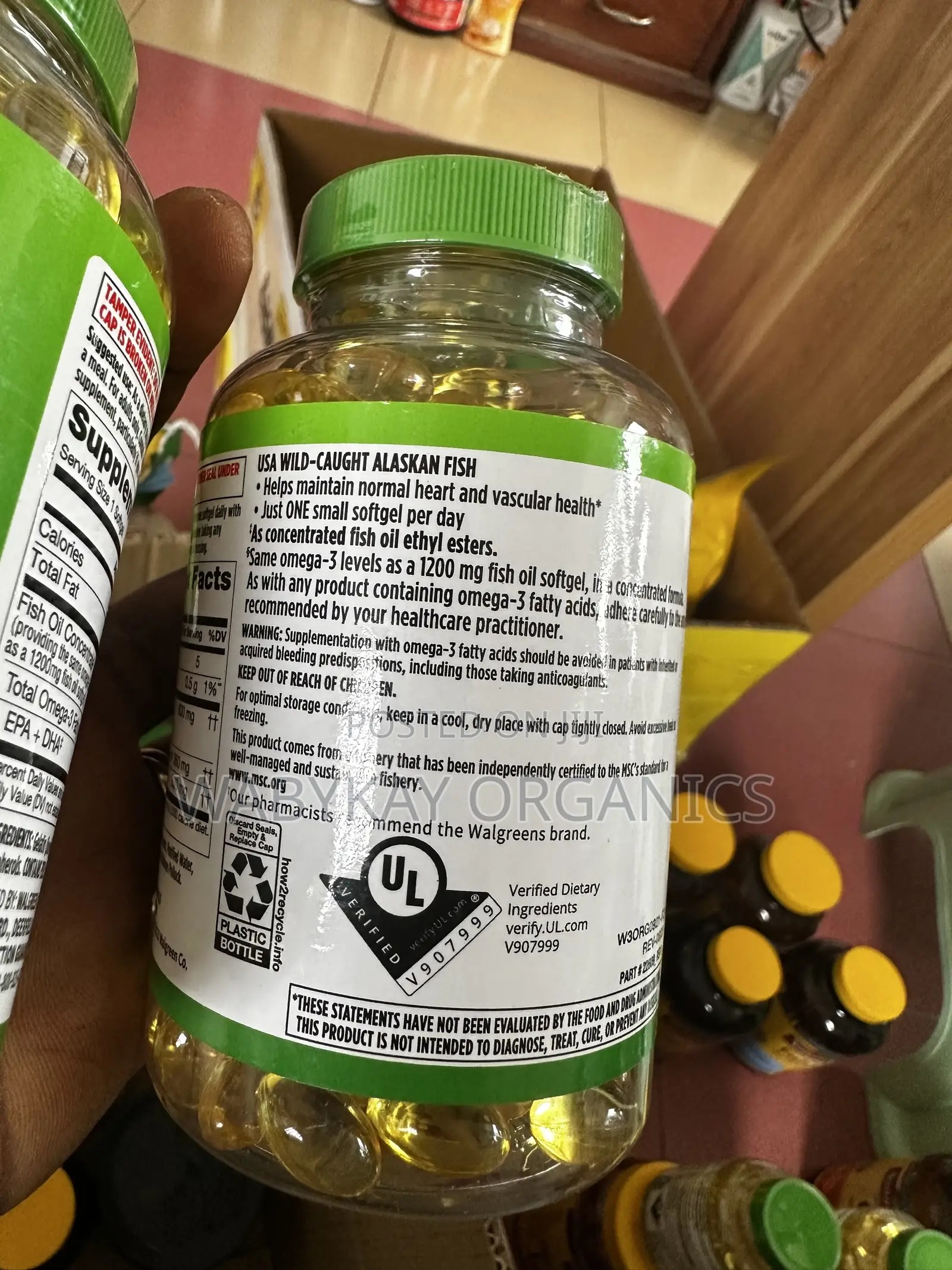 Walgreen Fish Oil- 1200mg