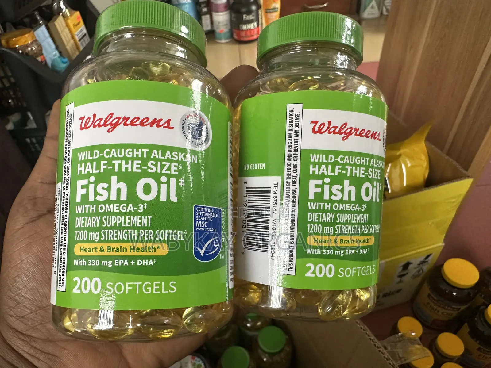 Walgreen Fish Oil- 1200mg