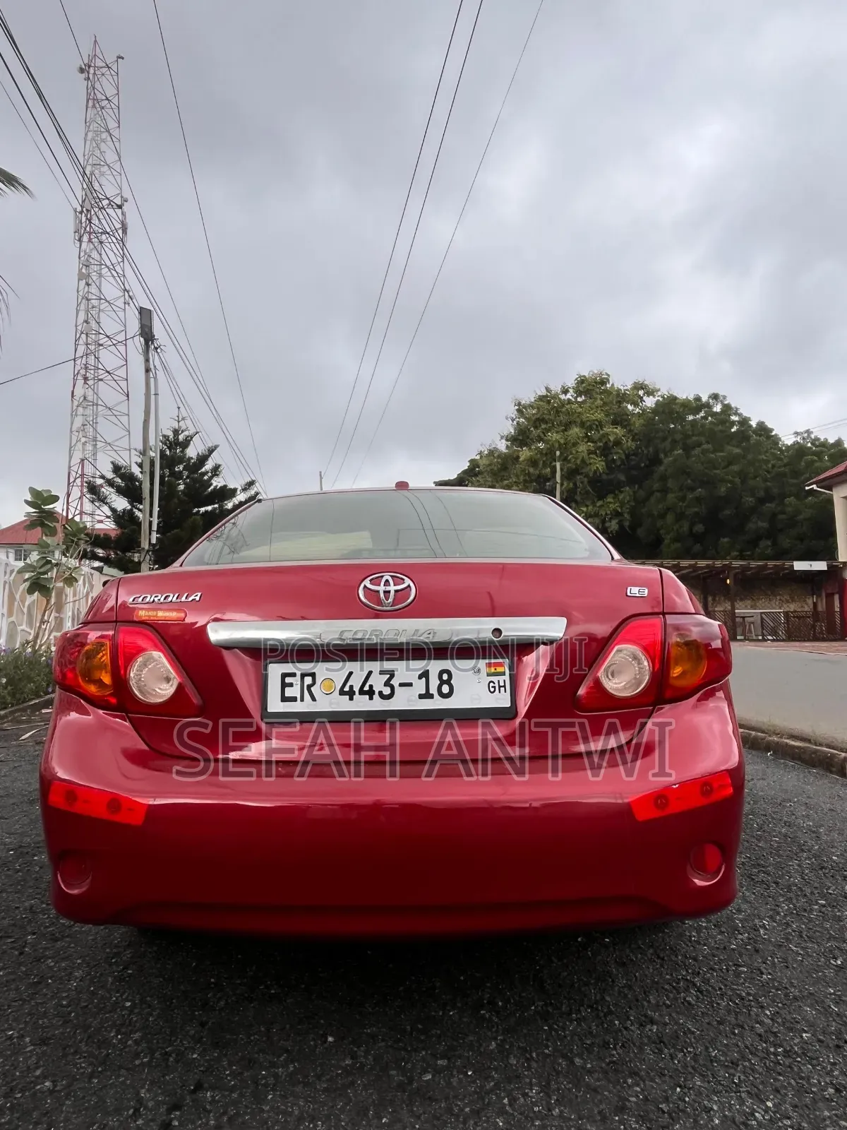 Toyota Corolla 2010 Red