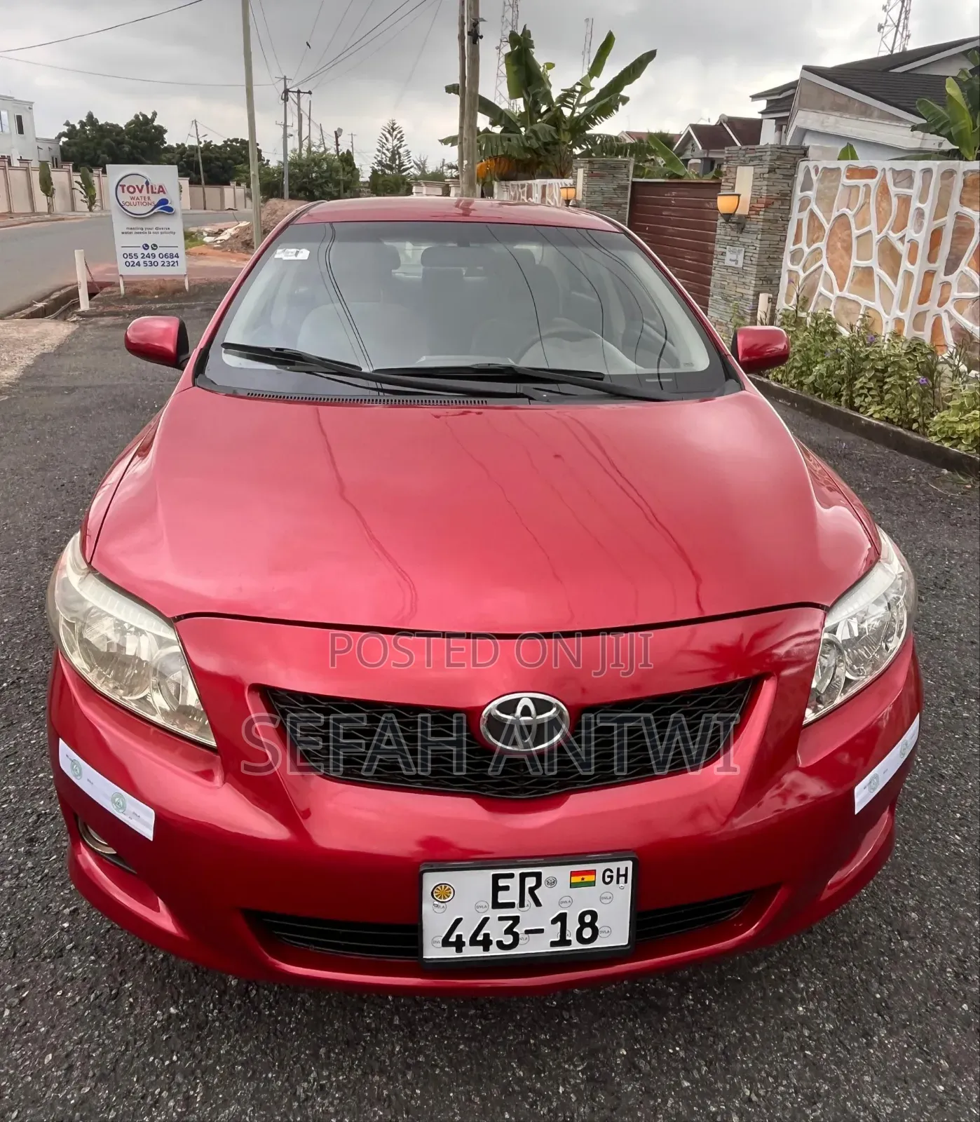 Toyota Corolla 2010 Red