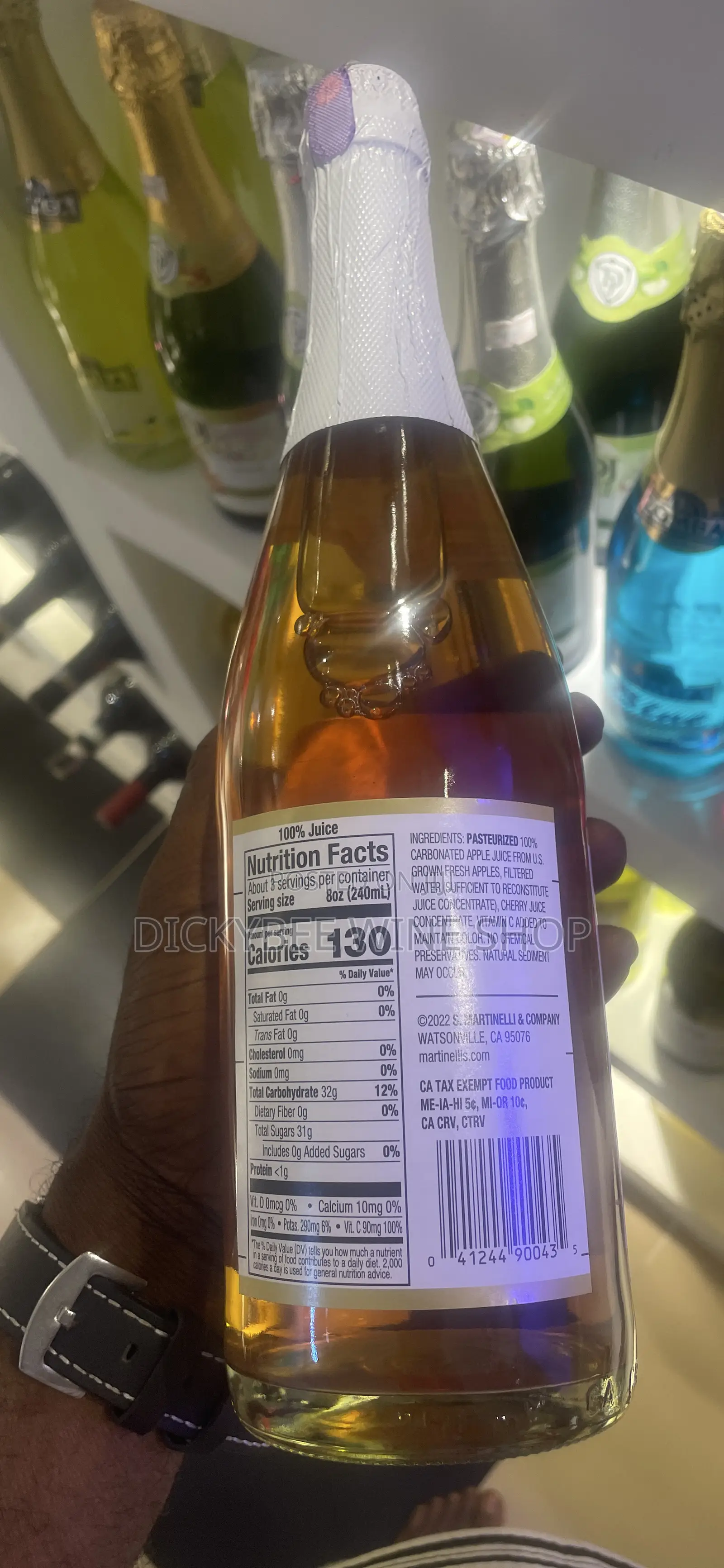 Martinelli’s Sparkling Blush