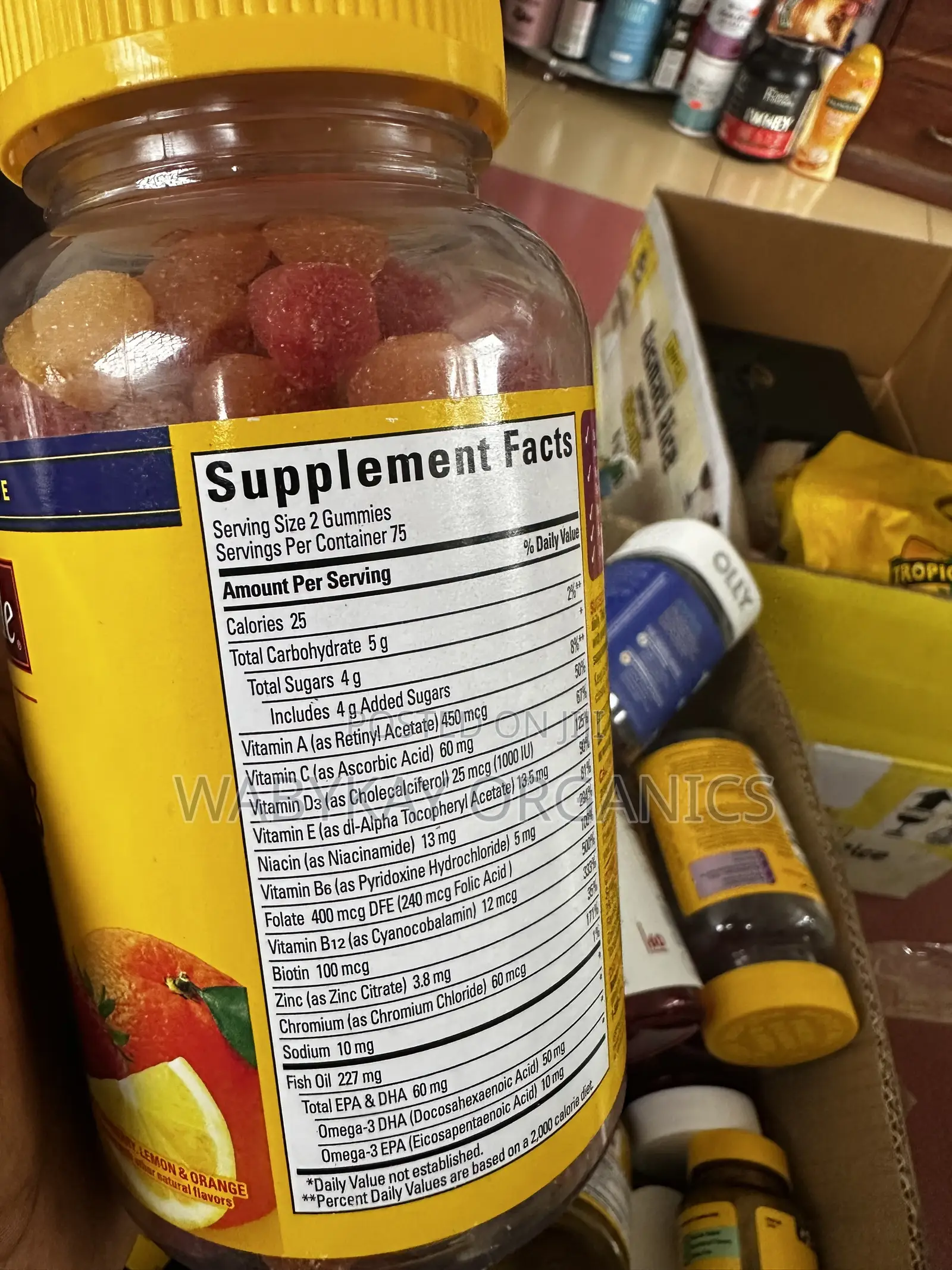 Multi and Omega 3 Gummies