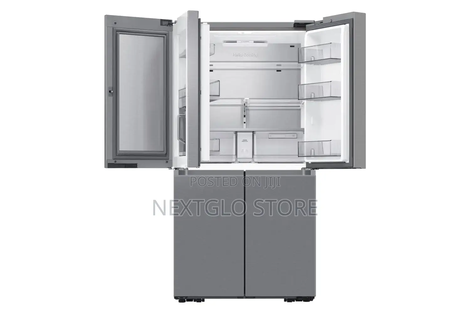Samsung - Door Flex French Door Counter Depth Refrigerator W