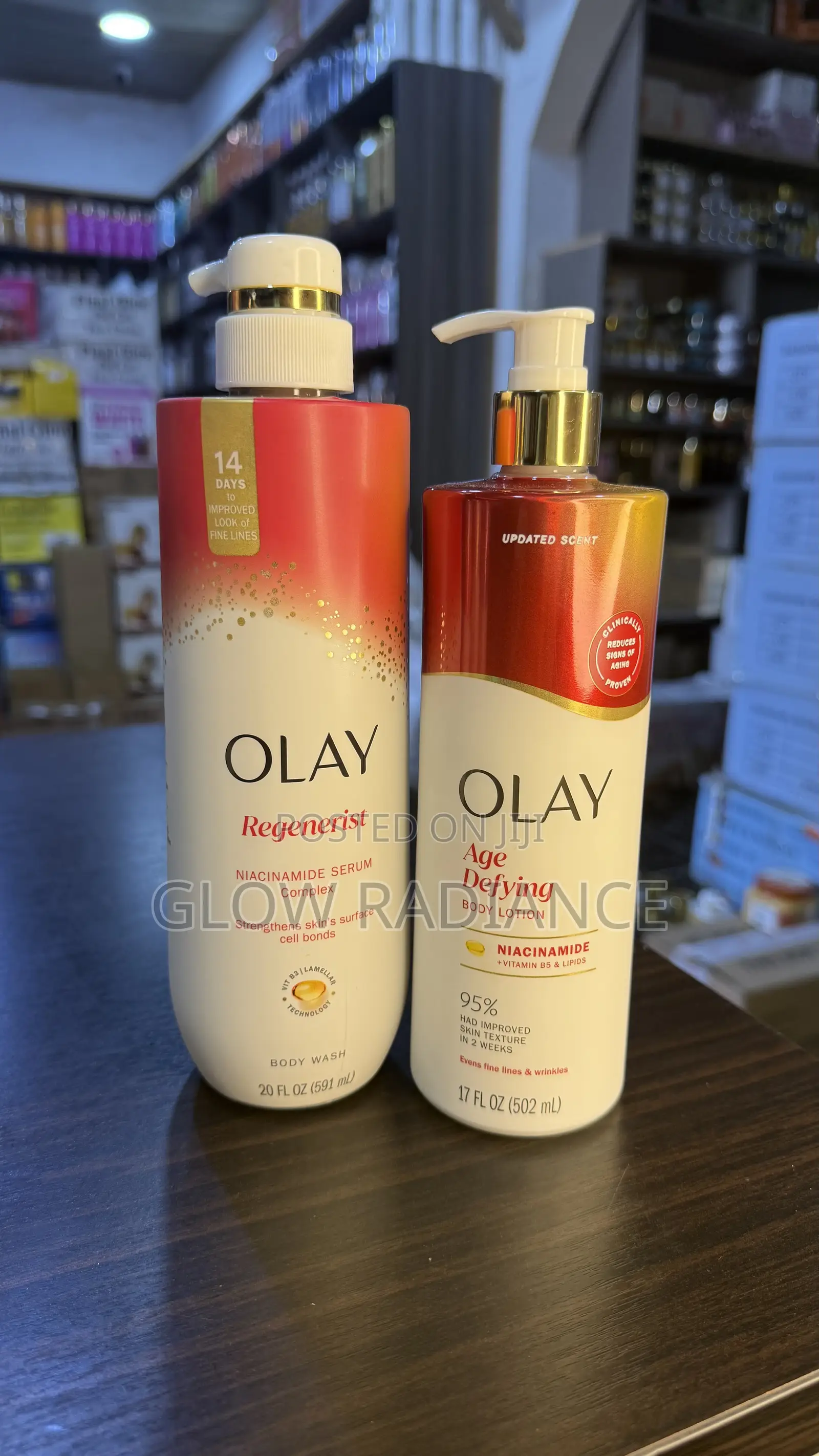 Olay Lotions and Shower Gels