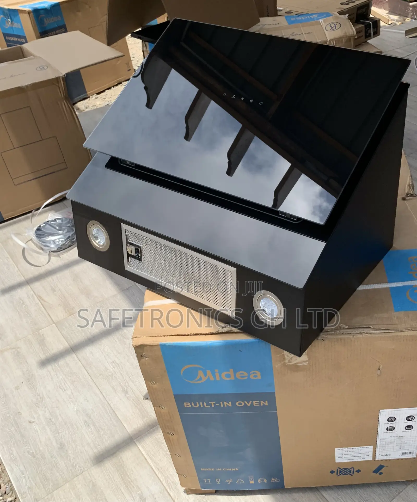 Authentic Powerful Midea 60cm Cooker Chimney Cooker Hood (60j72-B)