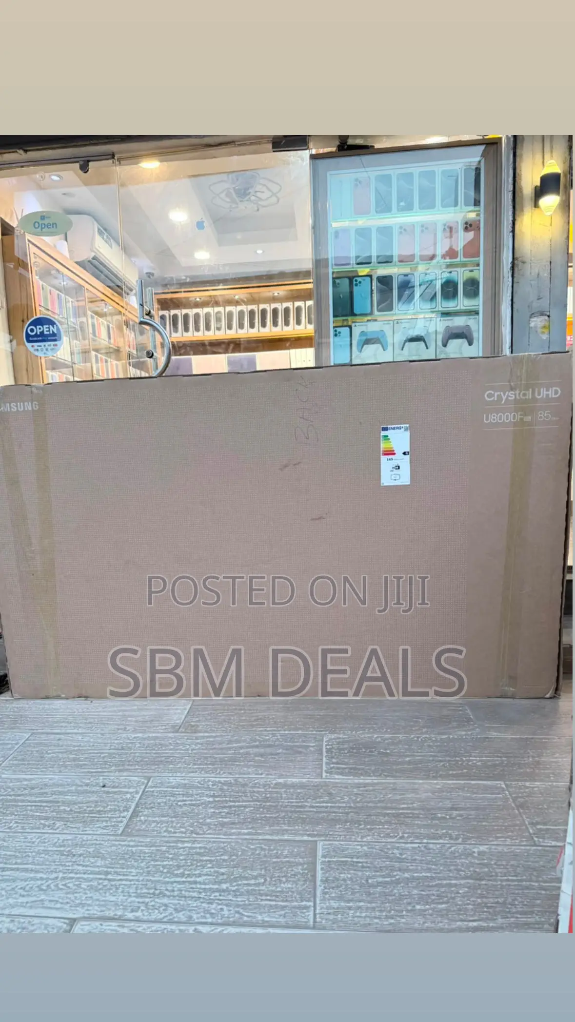 Samsung Crystal Uhd U8000F 85 Inches Available