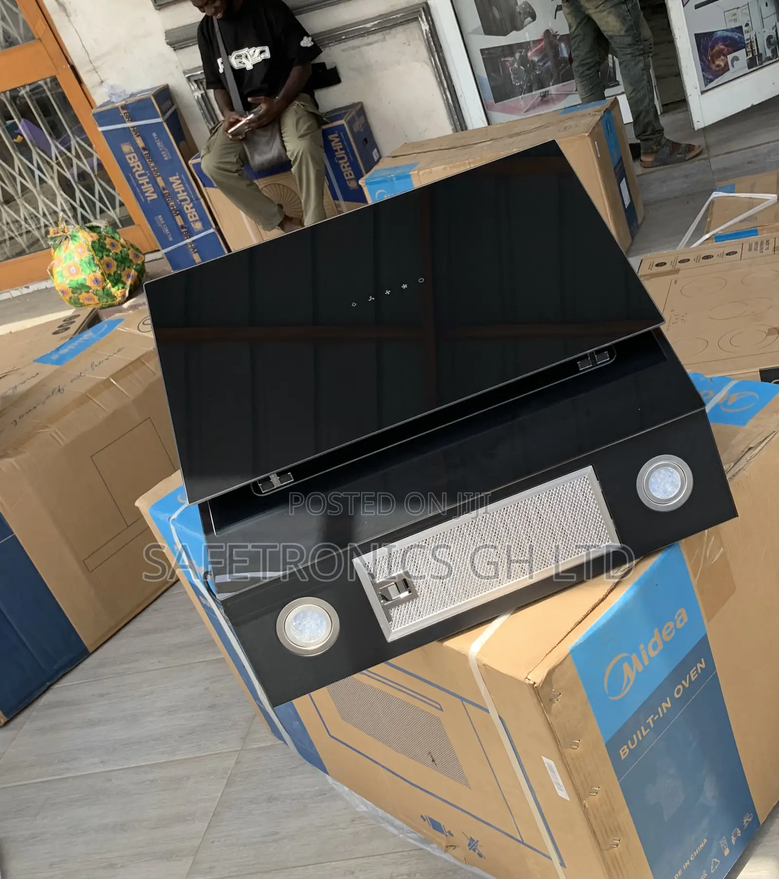 Newly Virtual Midea 60cm Cooker Angled Chimney Cooker Hood (60j72-B)