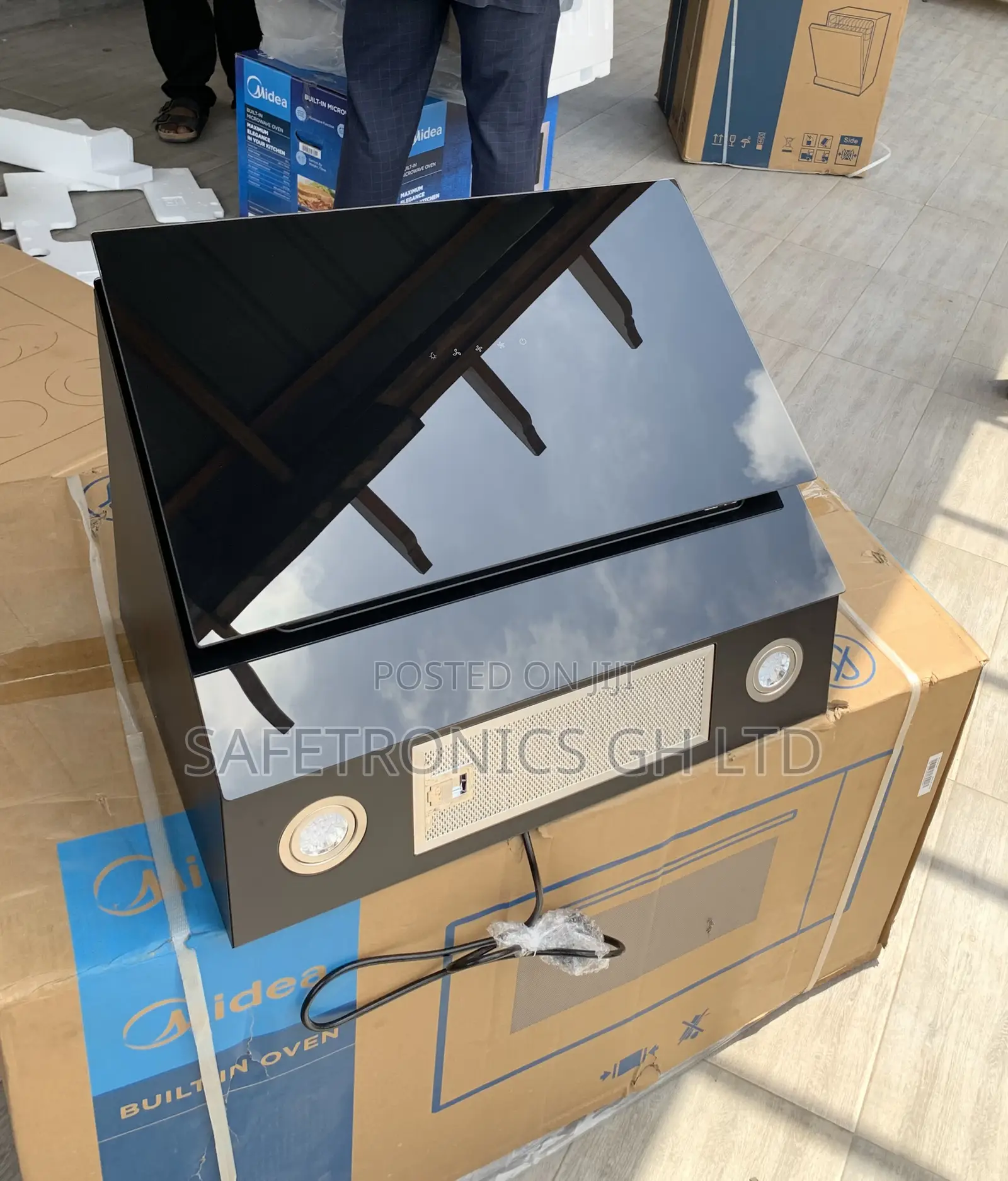 Newly Virtual Midea 60cm Cooker Angled Chimney Cooker Hood (60j72-B)