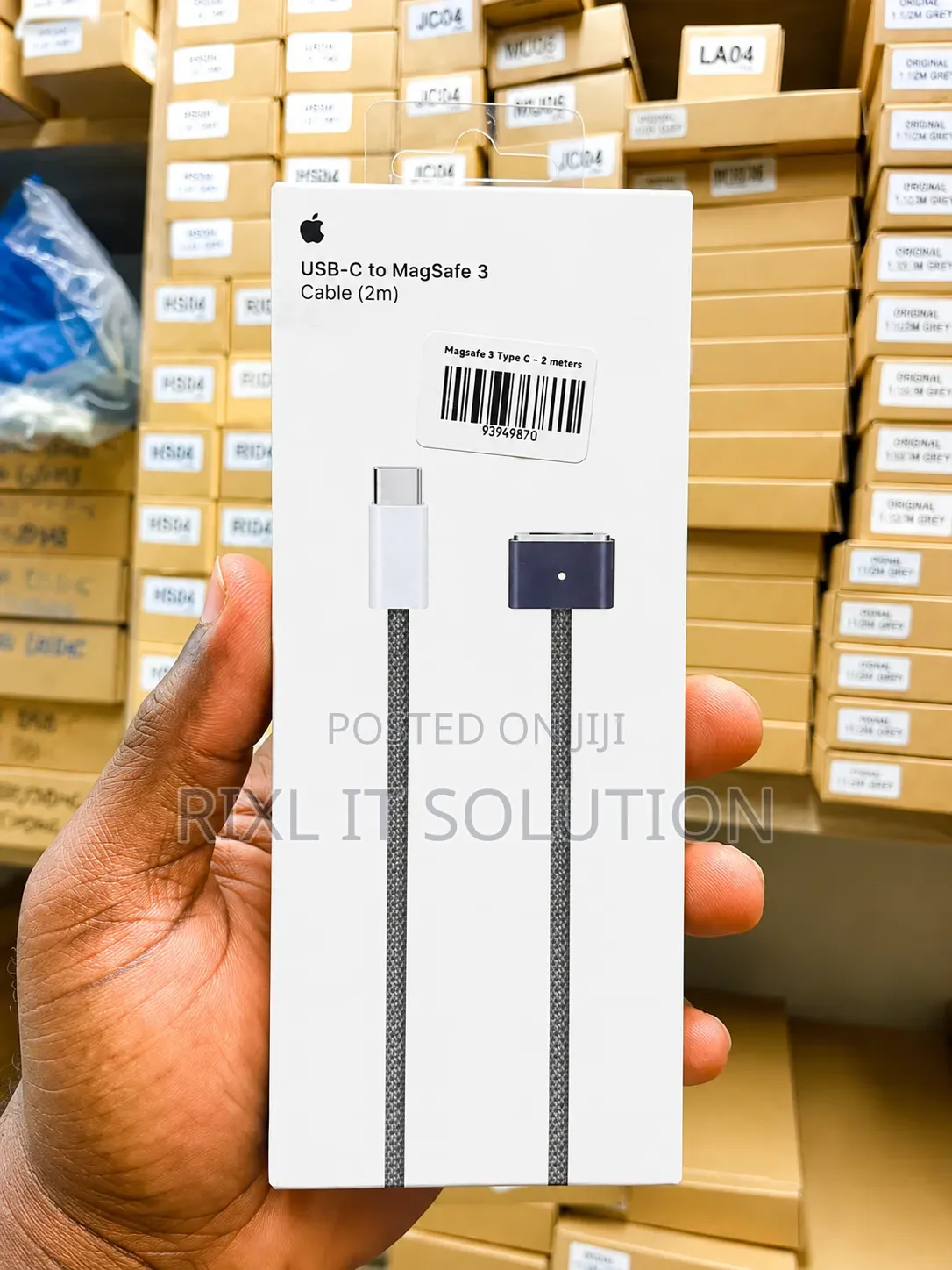 Brand New Apple MagSafe 3 Charging Cable (2m) for MacBook
