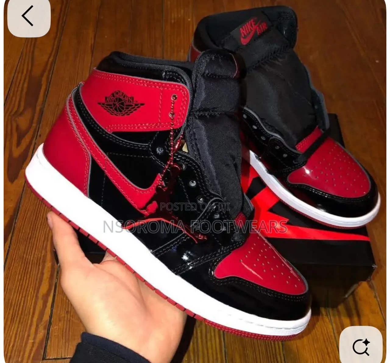 Air Jordan 1 High Sneakers – Sizes 38–45 | GH₵350