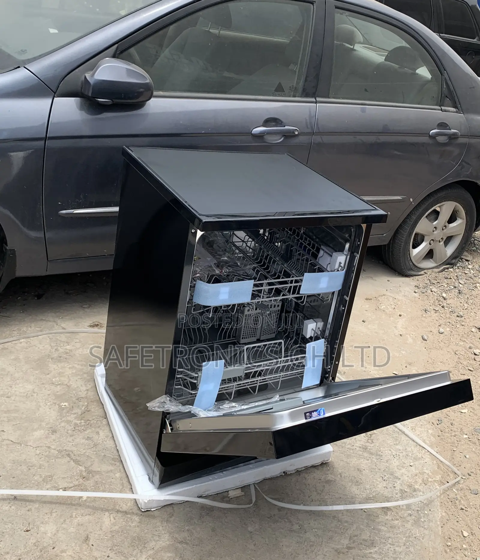 Choose Midea Dishwasher Built-in 14 Plates Black Wqp14-W7703l(b)