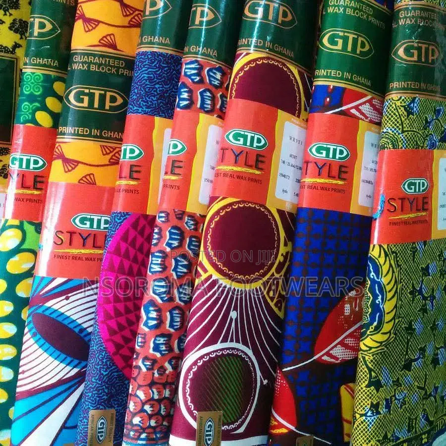 GTP Adepa Wax Glty African Print Fabric | Different Colours Av| GH₵250