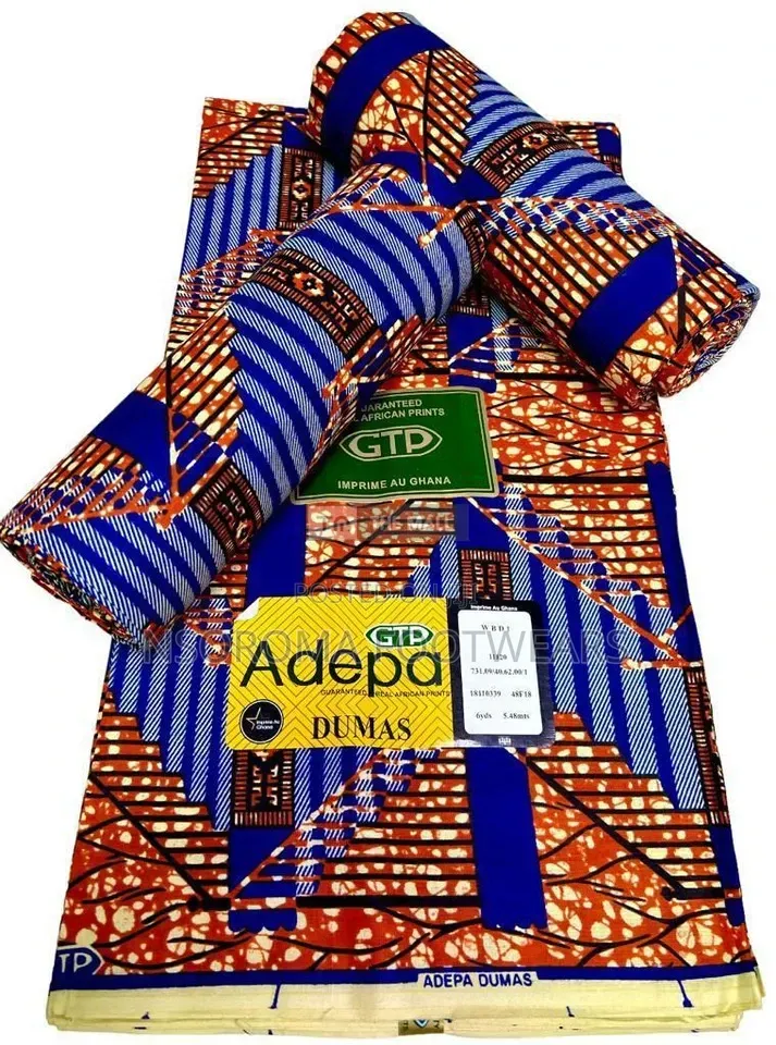 GTP Adepa Wax Glty African Print Fabric | Different Colours Av| GH₵250