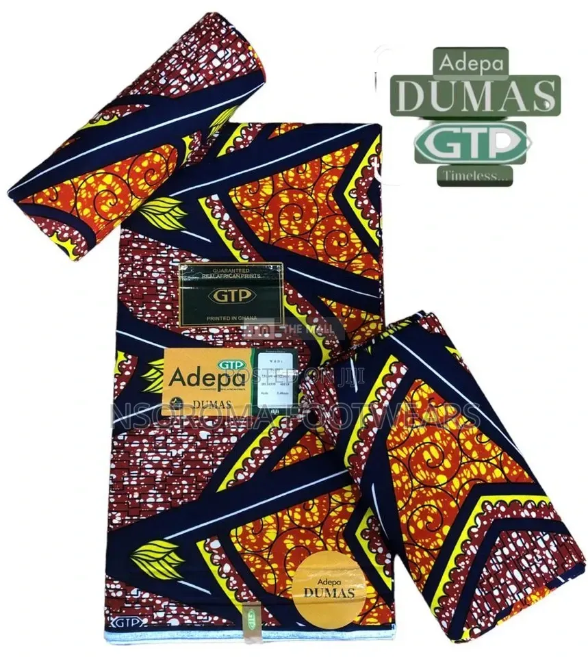 GTP Adepa Wax Glty African Print Fabric | Different Colours Av| GH₵250